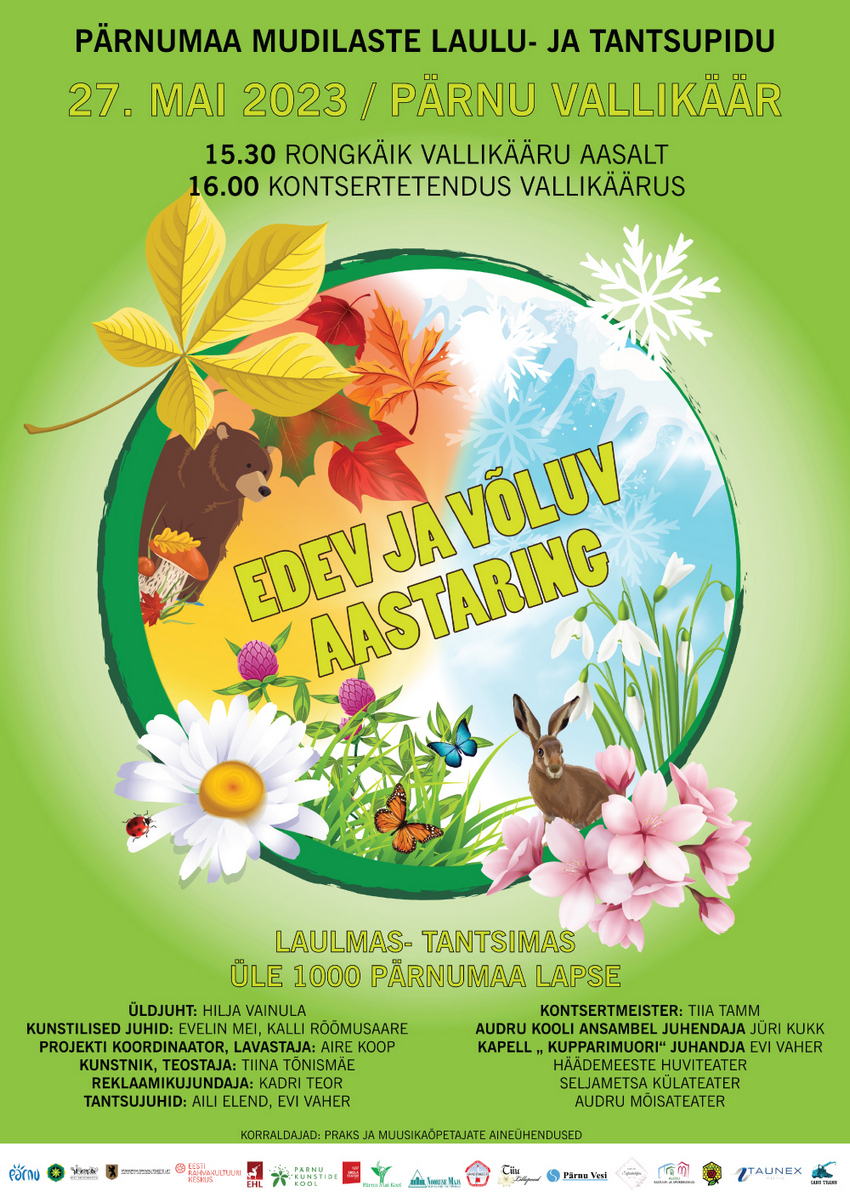 Pärnumaa mudilaste laulu- ja tantsupidu "Edev ja võluv aastaring"