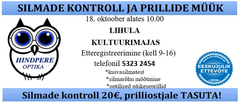 Silmade kontroll Lihula